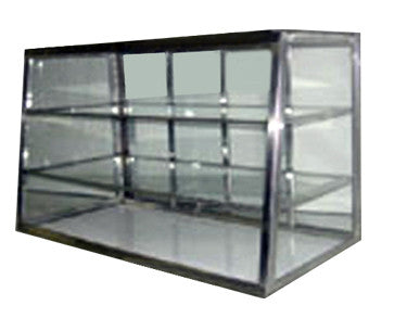 CARIB 5T Glass Bakery Display 3 Compartment - Java Exotic Imports